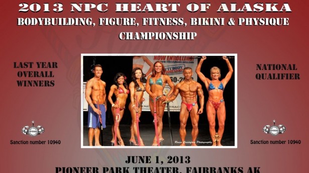 2013 NPC Heart of Alaska Fitness, Figure, Bikini, Physique and Bodybuilding Championships